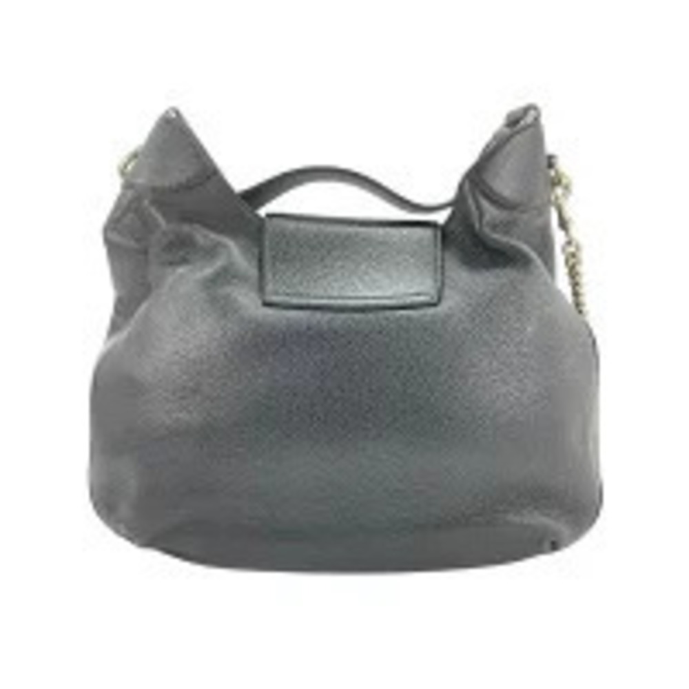 Gucci Leather Horsebit Handbag Black